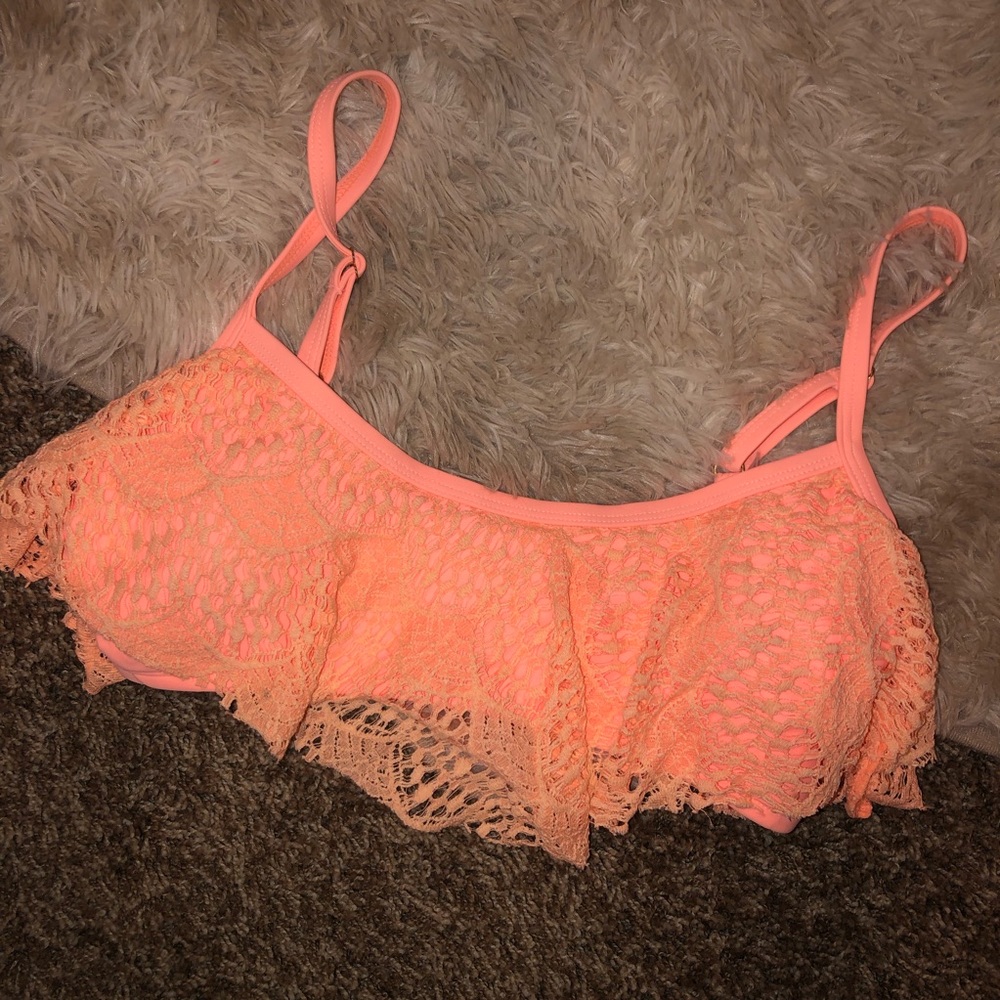 Target Brand New Neon Orange Bathing Suit Top
